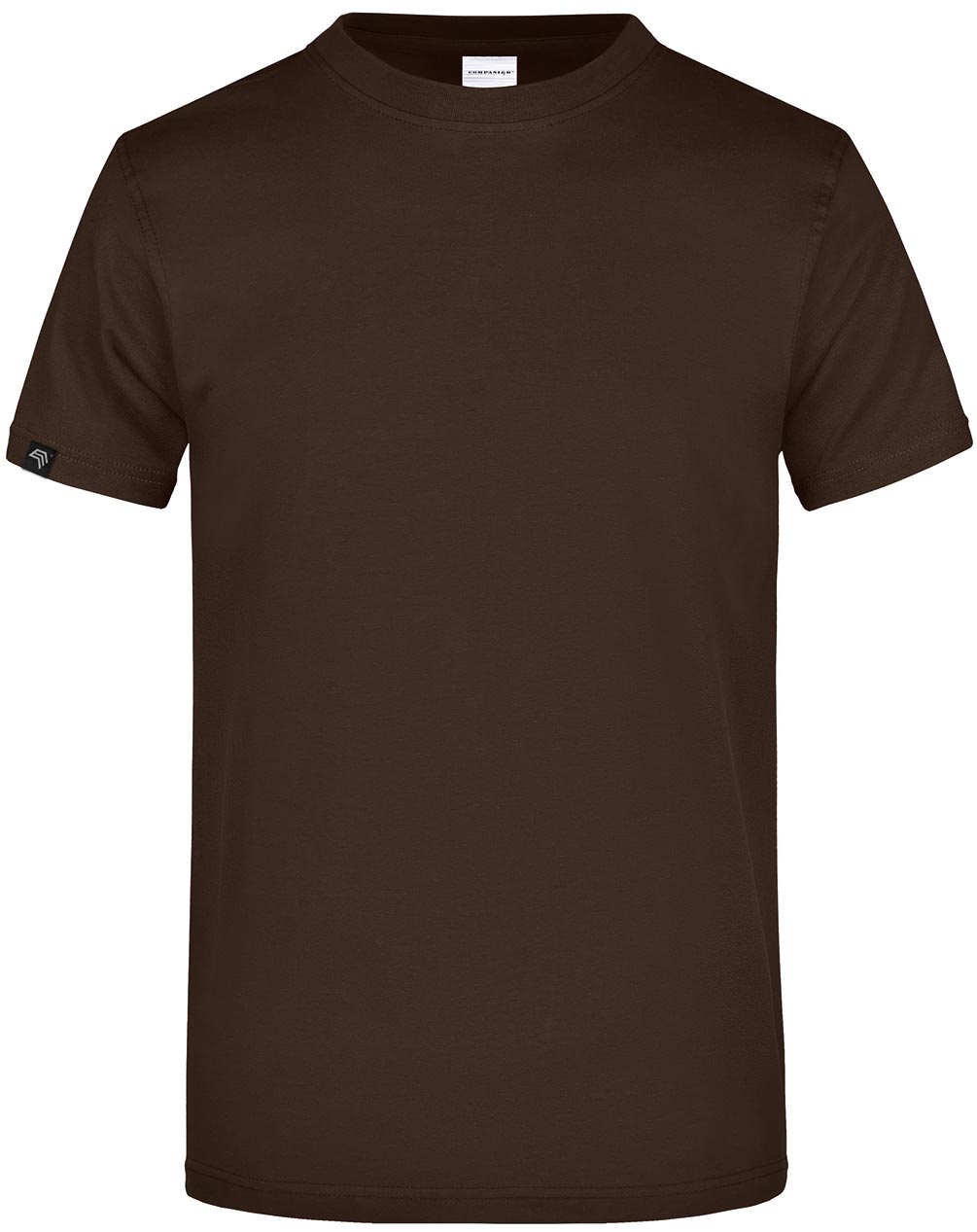 JAN 0002 — Men's Heavy Comfort T-Shirt - Brown