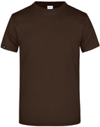 JAN 0002 — Men's Heavy Comfort T-Shirt - Brown