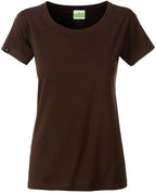 JAN 8007 — Women's Organic Cotton T-Shirt - Brown
