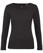 CAB 17WT ― Damen Bio-Baumwolle Langarm T-Shirt