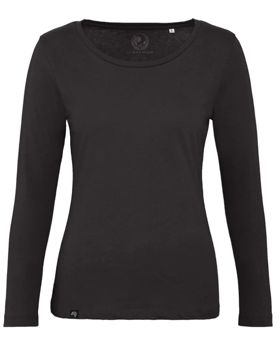 CAB 17WT ― Damen Bio-Baumwolle Langarm T-Shirt