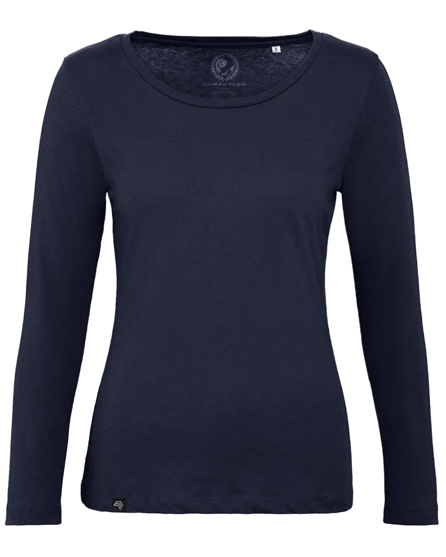 CAB 17WT ― Damen Bio-Baumwolle Langarm T-Shirt