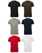 CAB VT44 ― Herren Bio-Baumwolle V-Neck T-Shirt