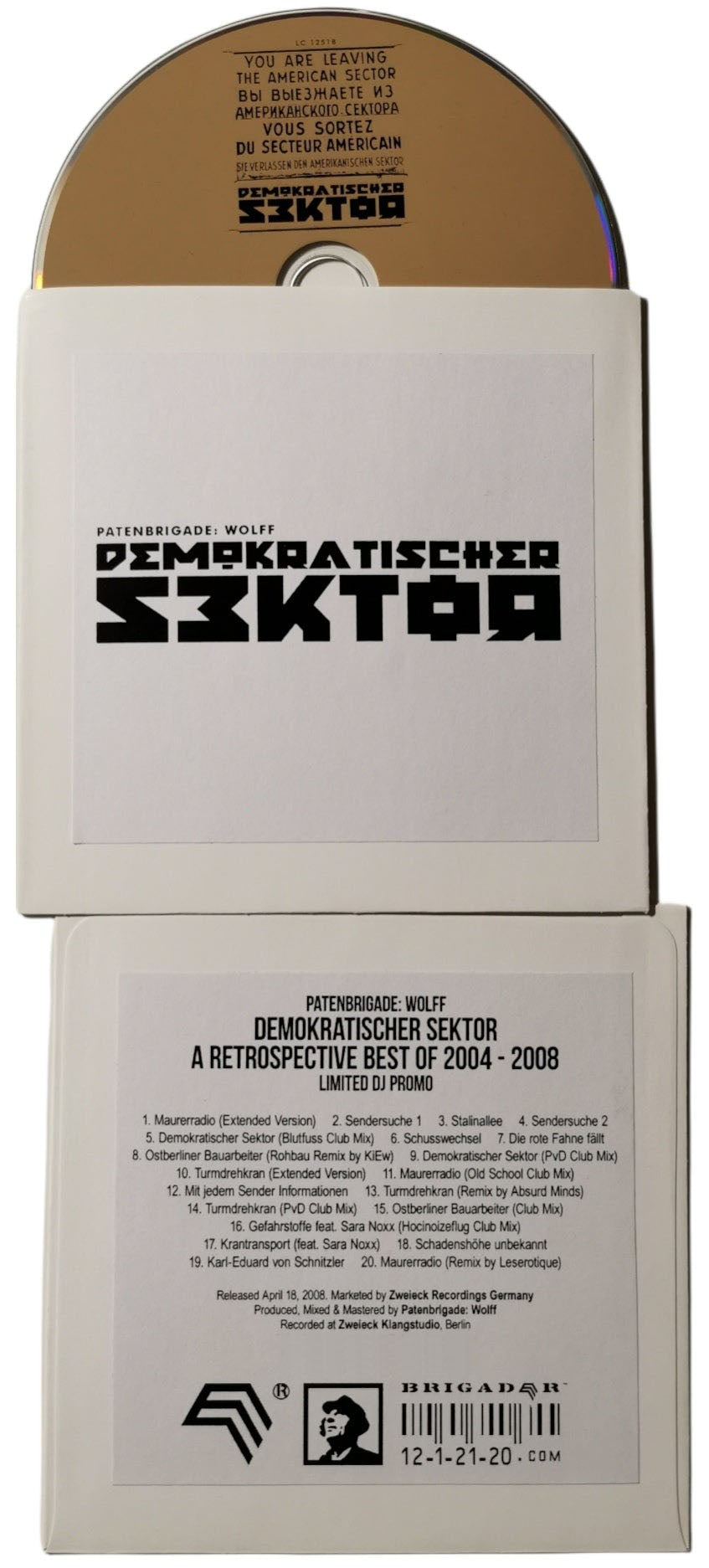 Demokratischer Sektor (DJ Promo CD) Patenbrigade: Wolff
