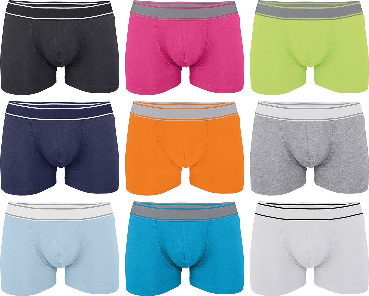 KRB K800 ― Optimum Comfort Boxer-Shorts - Grau Melange