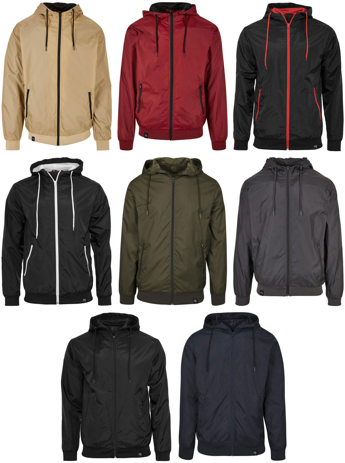 BBD 0016/130 ― Windrunner Jacket - Black / White