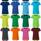 JAN 8007G ― Kinder/Mädchen Bio-Baumwolle T-Shirt - Grün Acid Gelb