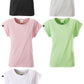 JAN 8005 ― Damen Bio-Baumwolle Fledermaus T-Shirt - Soft Grau