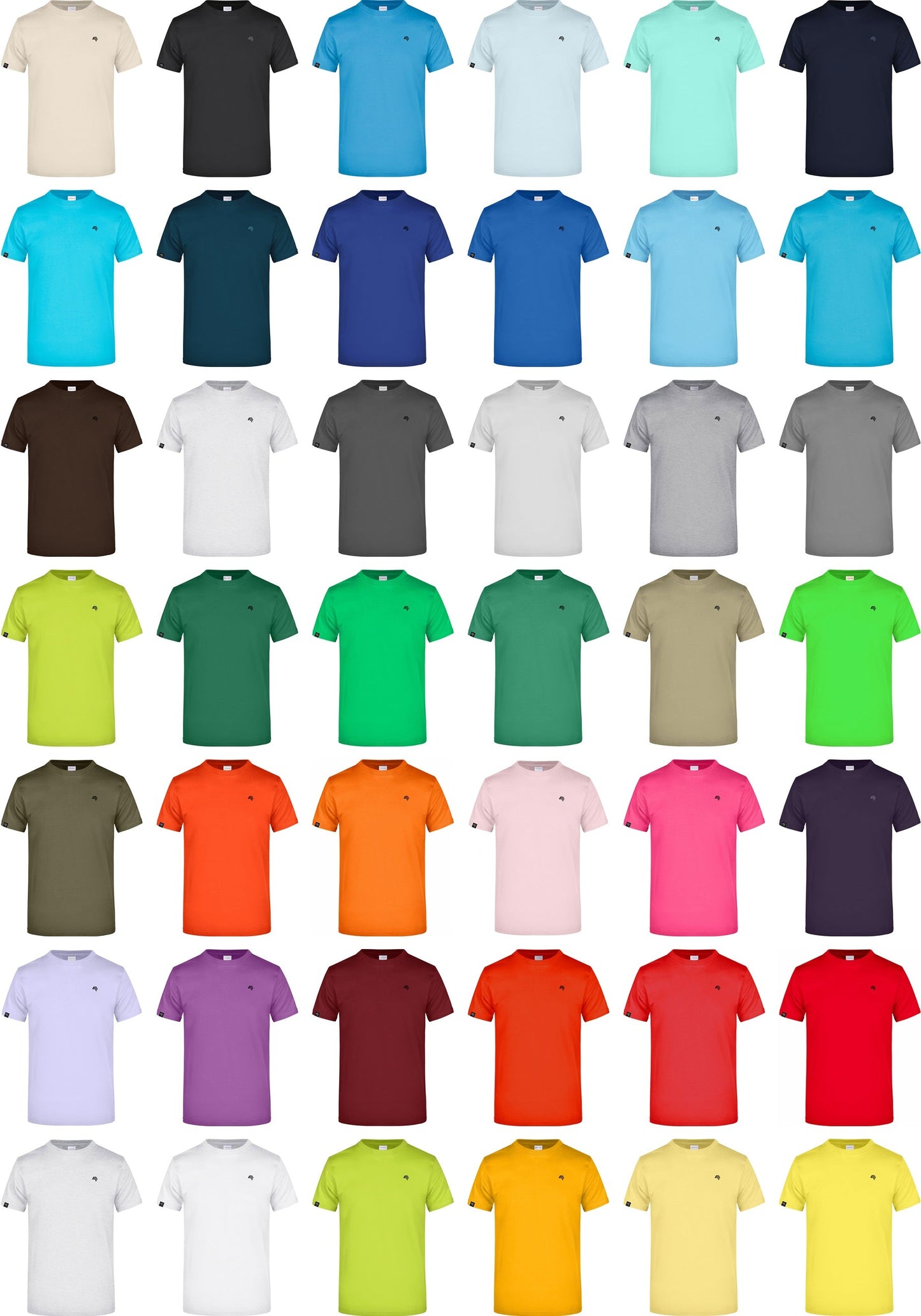 JAN 0002 ― Herren Heavy Komfort T-Shirt - Fern Grün