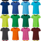 ― % ― JAN 8007G ― Kinder/Mädchen Bio-Baumwolle T-Shirt - Sky Blau [XS / 98-104]