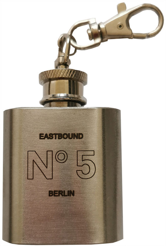 Eastbound No. 5 Mini Flachmann Schlüsselanhänger Patenbrigade: Wolff
