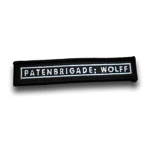 Aufnäher Patches Patenbrigade: Wolff