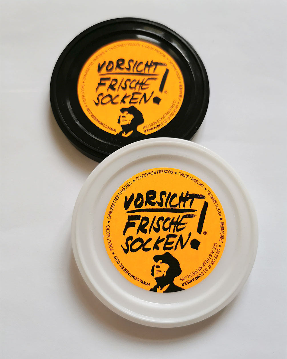 Gift Idea ― Rip-off Lingerie: 1 pair of "FRESH SOCKS" in a rip-off can