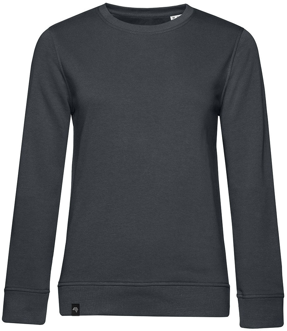 BAC W32B ― Soft Organic Cotton Women's Sweatshirt - Asphalt Grey