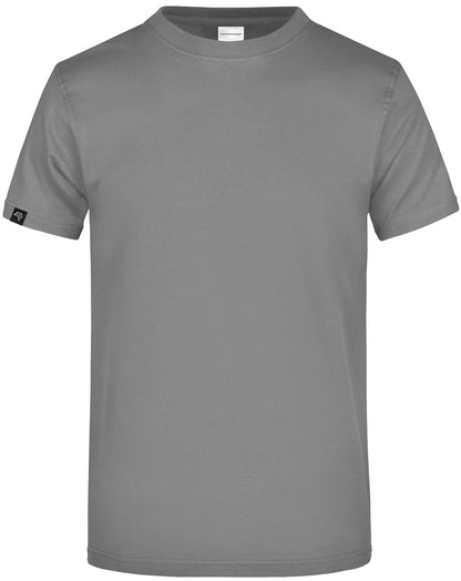 JAN 0002 ― Herren Heavy Komfort T-Shirt - Dark Grau