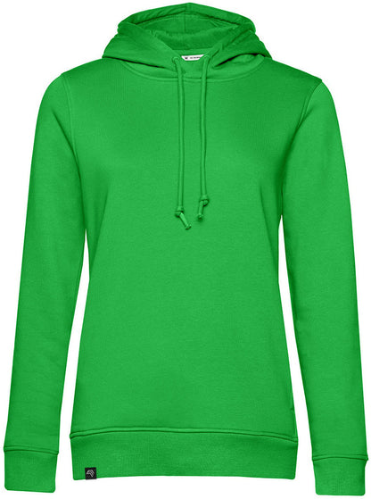 BAC W34B ― Weicher Damen Bio-Baumwolle Hoodie - Apple Grün