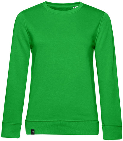 BAC W32B ― Weiches Damen Bio-Baumwolle Sweatshirt - Apple Grün