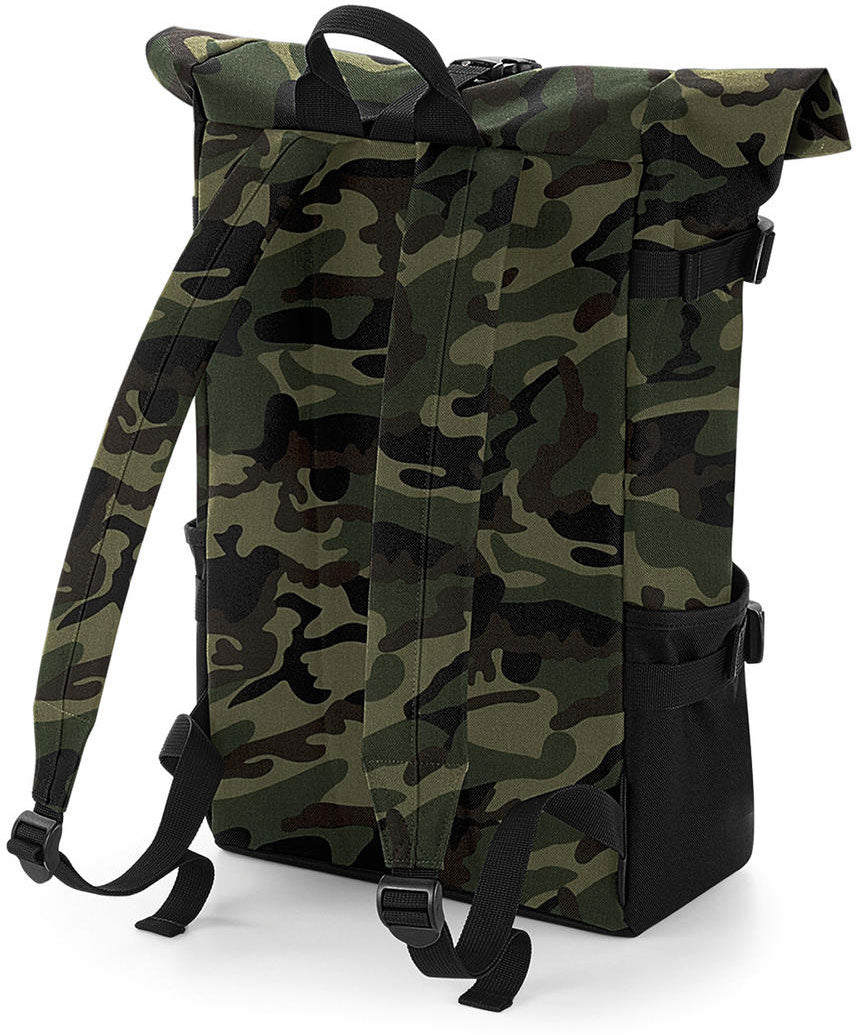 BGS 0858 Block Roll Top Backpack