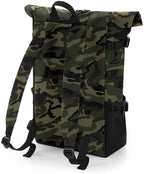 BGS 0858 Block Roll Top Backpack