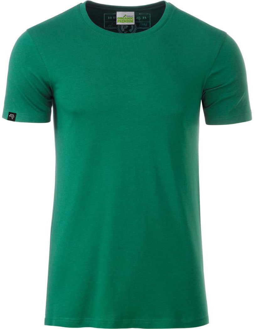 JAN 8008 ― Herren Bio-Baumwolle T-Shirt - Irish Grün