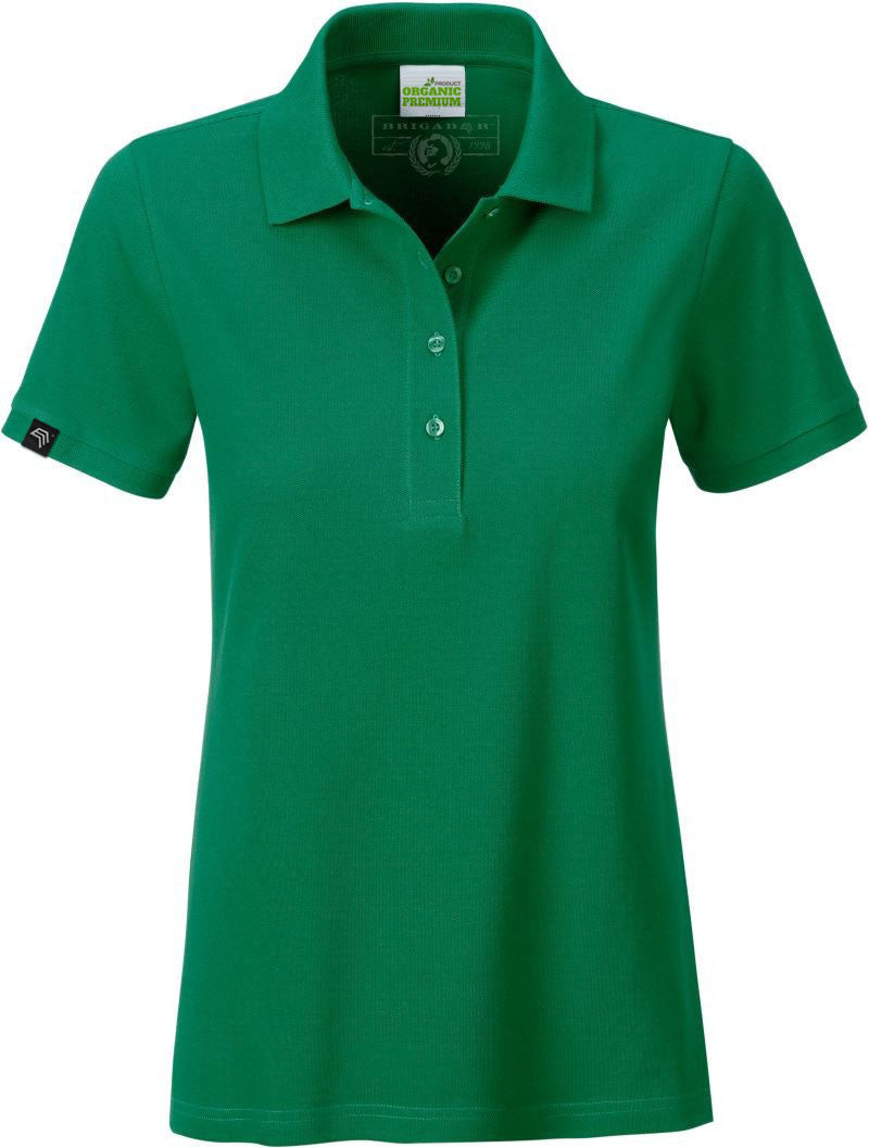 JAN 8009 ― Damen Bio-Baumwolle Polo Shirt - Irish Grün