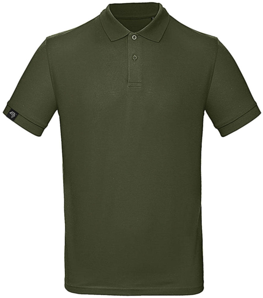 ― % ― BAC M430/ ― Bio-Baumwolle Polo Shirt - Olive Grün Khaki [M]