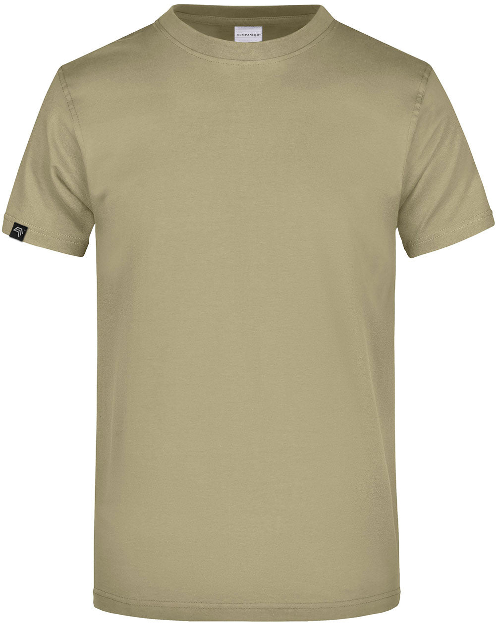 JAN 0002 ― Herren Heavy Komfort T-Shirt - Khaki Grün
