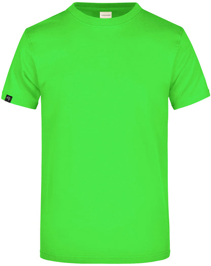 JAN 0002 ― Herren Heavy Komfort T-Shirt - Lime Grün