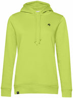 BAC W34B ― Soft Organic Cotton Hoodie for Women - Yellow Lime Green