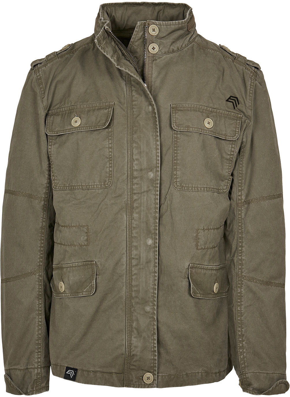 BYB 3116 ― Britannia Field Jacket in Used Look - Army Green