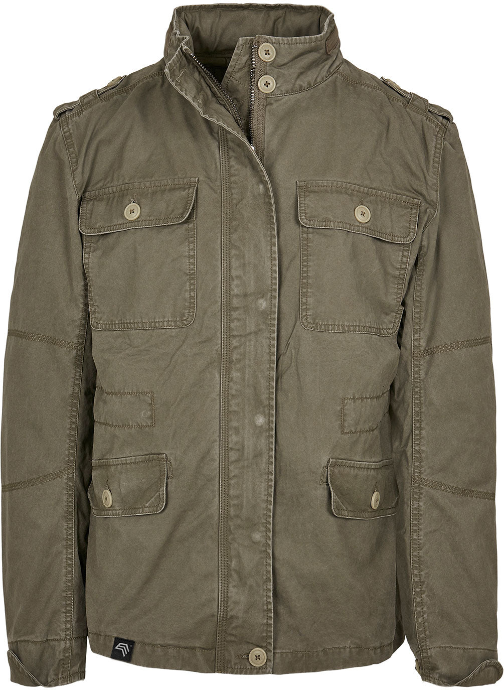 BYB 3116 ― Britannia Field Jacket in Used Look - Army Green
