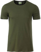 JAN 8008 ― Men's Organic Cotton T-Shirt - Olive Green