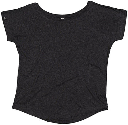 MTS M091 ― Damen Loose Fit T-Shirt Bio-Baumwolle - Charcoal Melange Grau