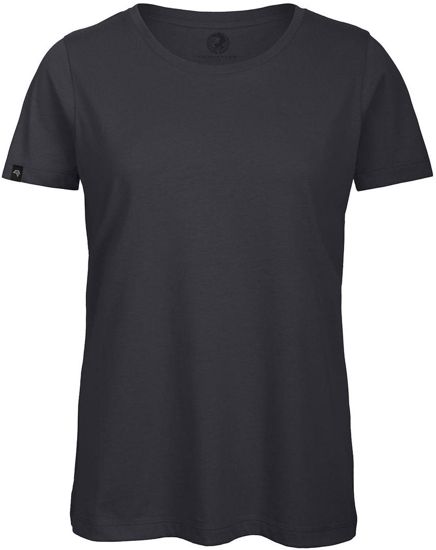 ― % ― BAC TW043 ― Women's Bio-Baumwolle Medium-Fit T-Shirt - Grau [S]