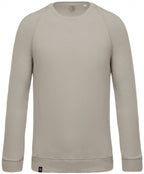 KRB K480 ― Unisex Raglan Sweatshirt mit Bio-Baumwolle - Clay Grau Braun Beige