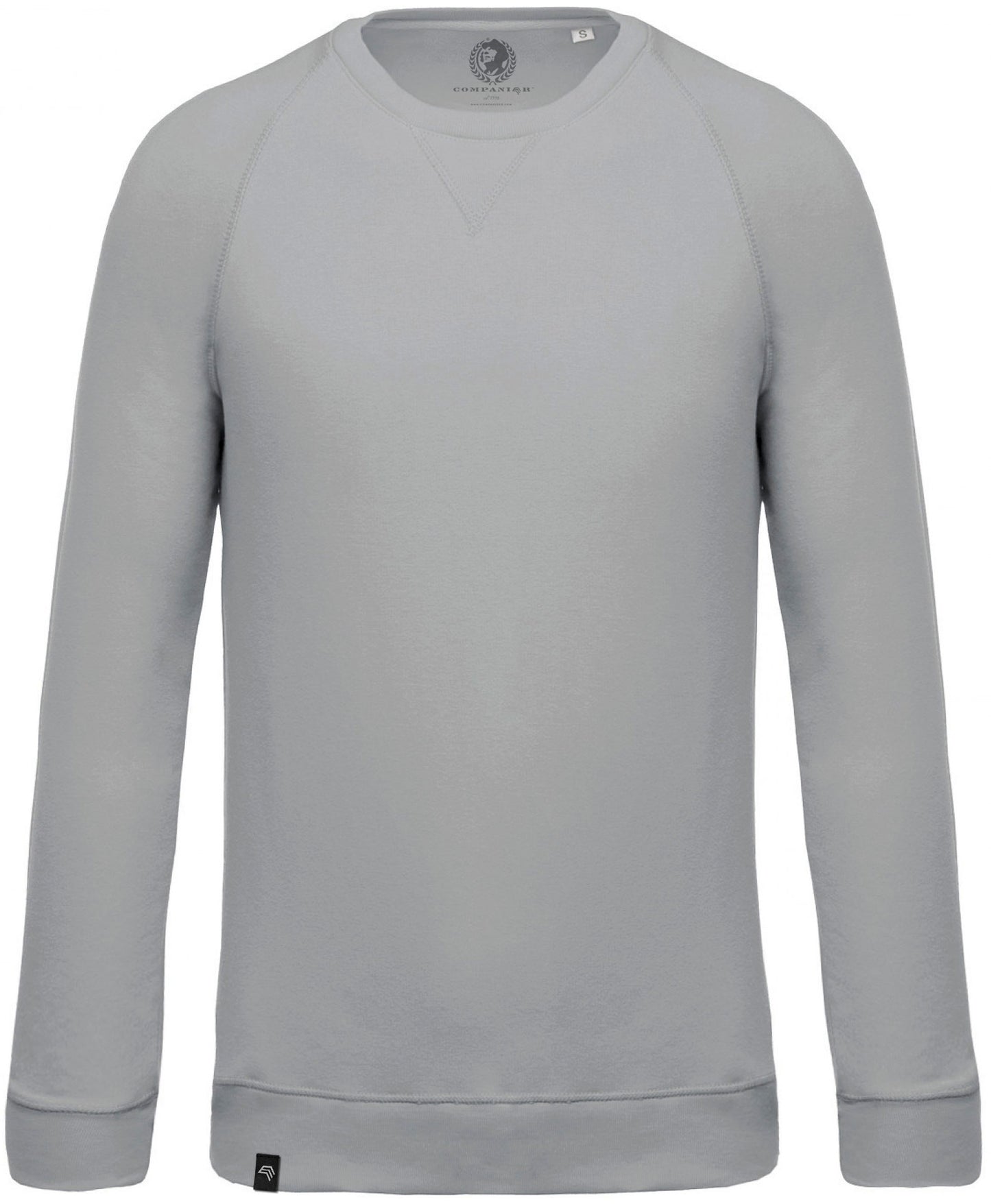 KRB K480 ― Bio-Baumwolle Sweatshirt - Snow Grau