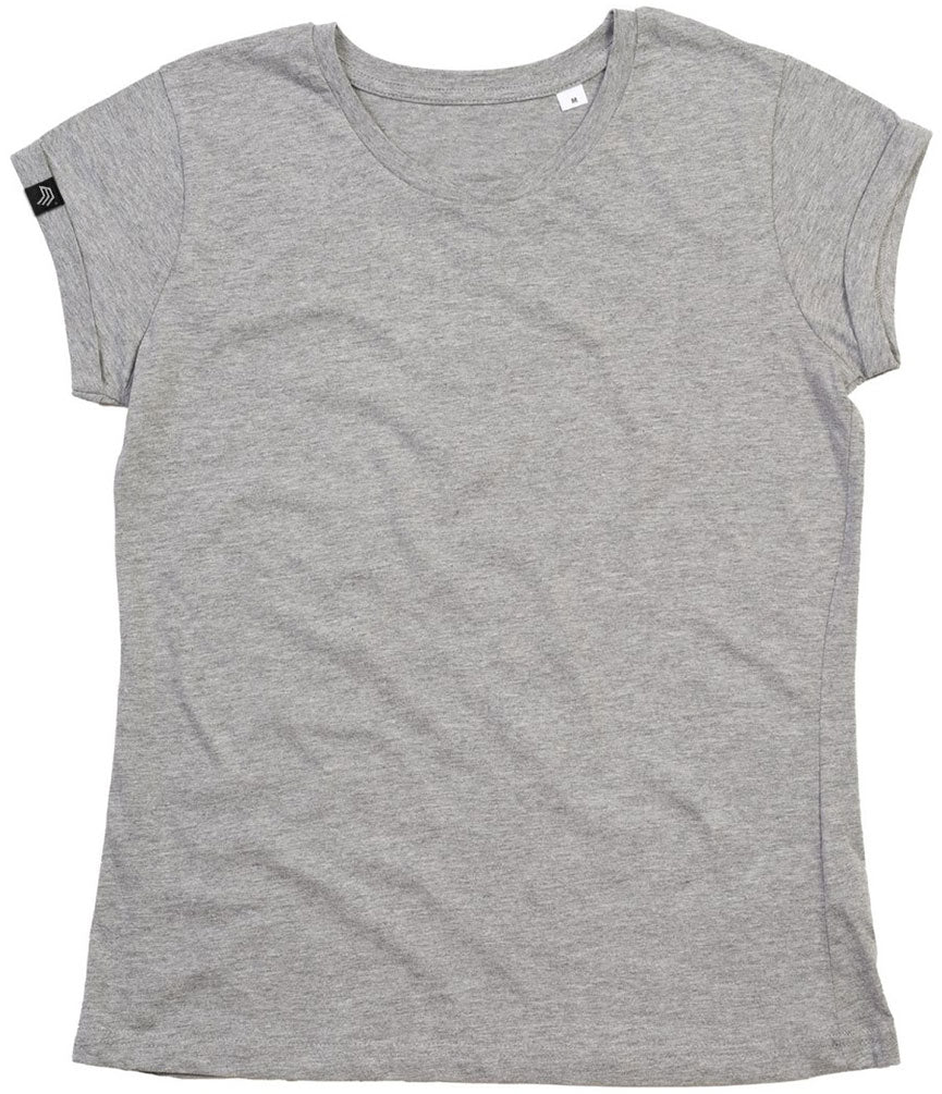 MTS M081 Women's Bio-Baumwolle Roll Sleeve T-Shirt XS-XL