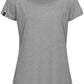 STN 9950 ― Women's Oversized Melange Vintage T-Shirt S-XL