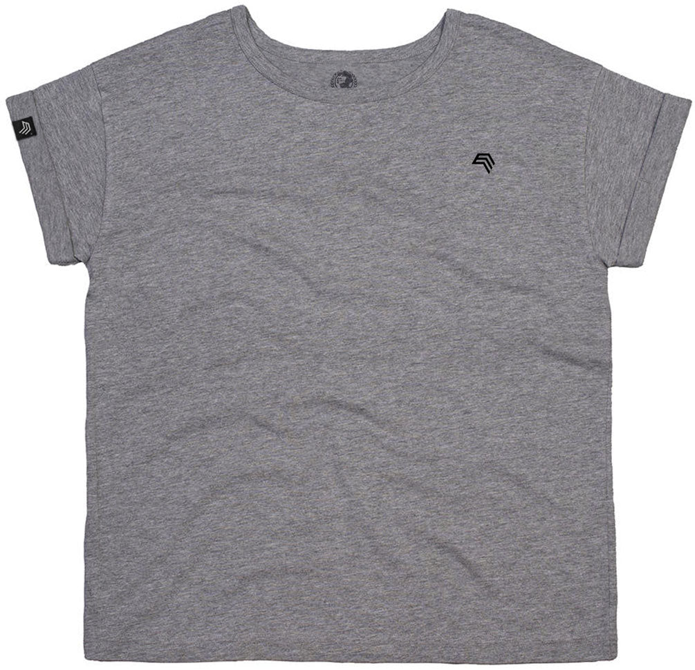 MTS M193 - Women's Organic Cotton Oversized T-Shirt - Melange Grey