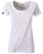 ― % ― JMS 0308 ― Damen Bio-Baumwolle T-Shirt mit Brusttasche