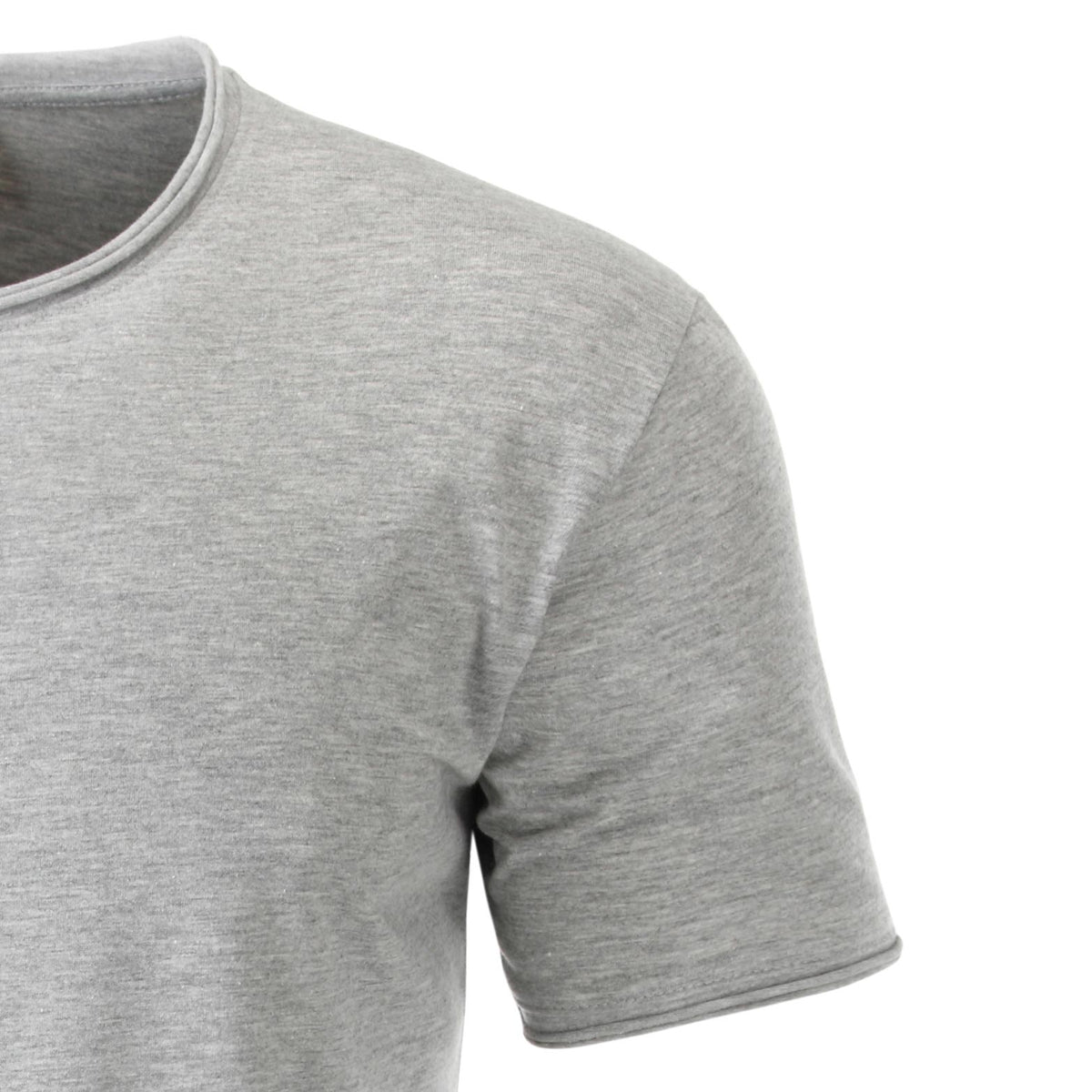 JMS 0802 ― Herren Bio-Baumwolle Rollsaum T-Shirt
