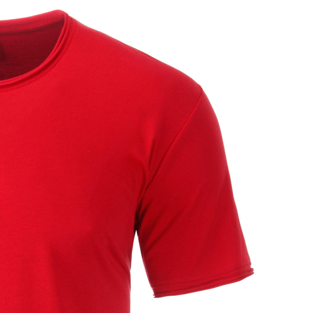 JMS 0802 ― Herren Bio-Baumwolle Rollsaum T-Shirt