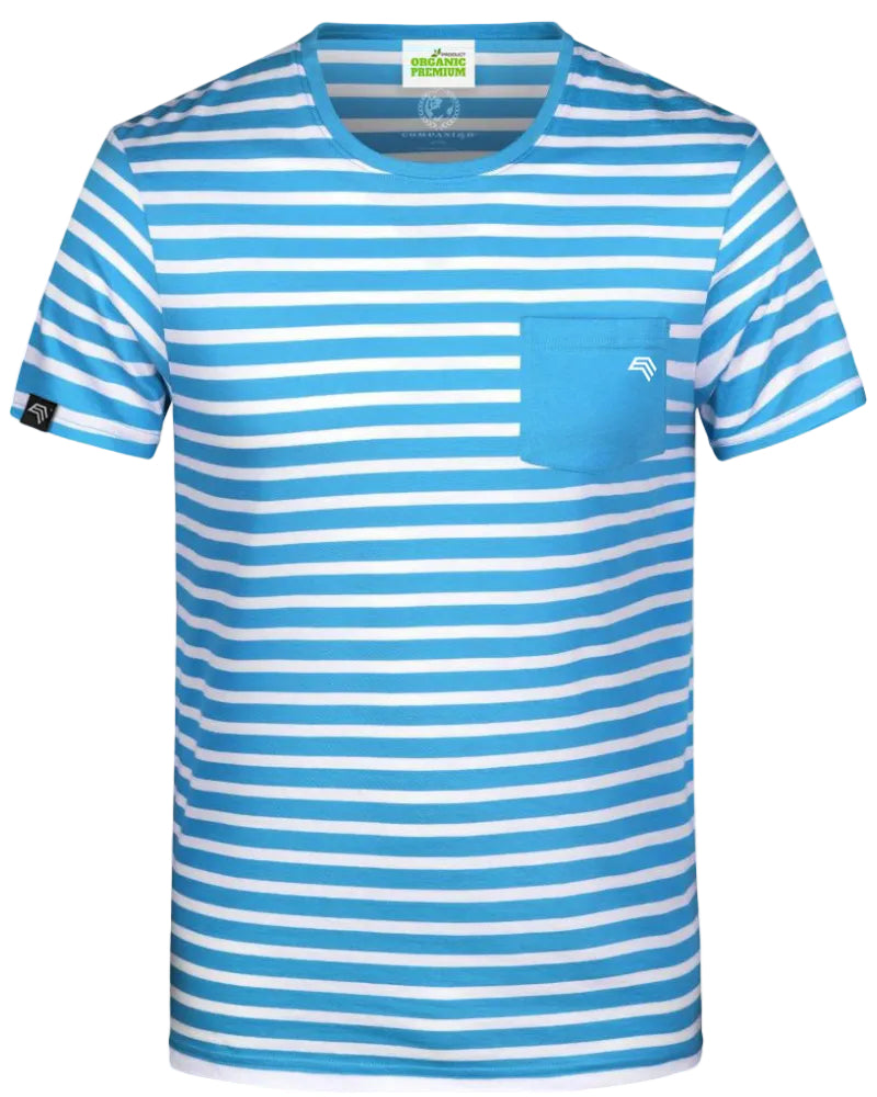 ― % ― JMS 2808 ― Bio-Baumwolle Streifen T-Shirt