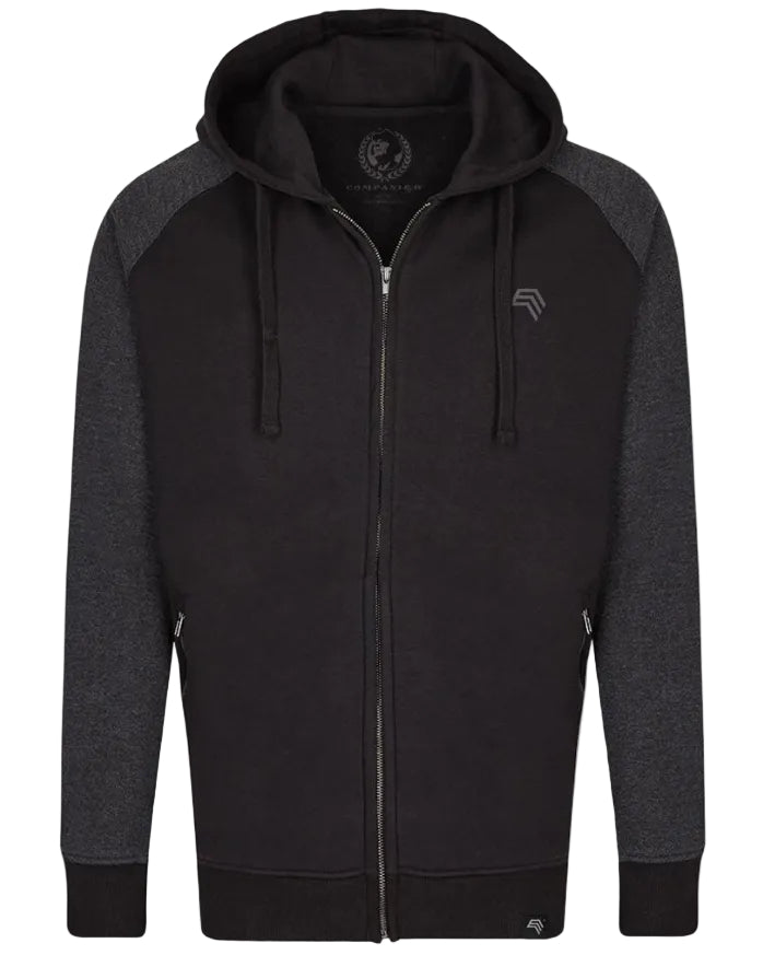 MMT 017Y ― Unisex Bi-Color Raglan Hooded Jacket