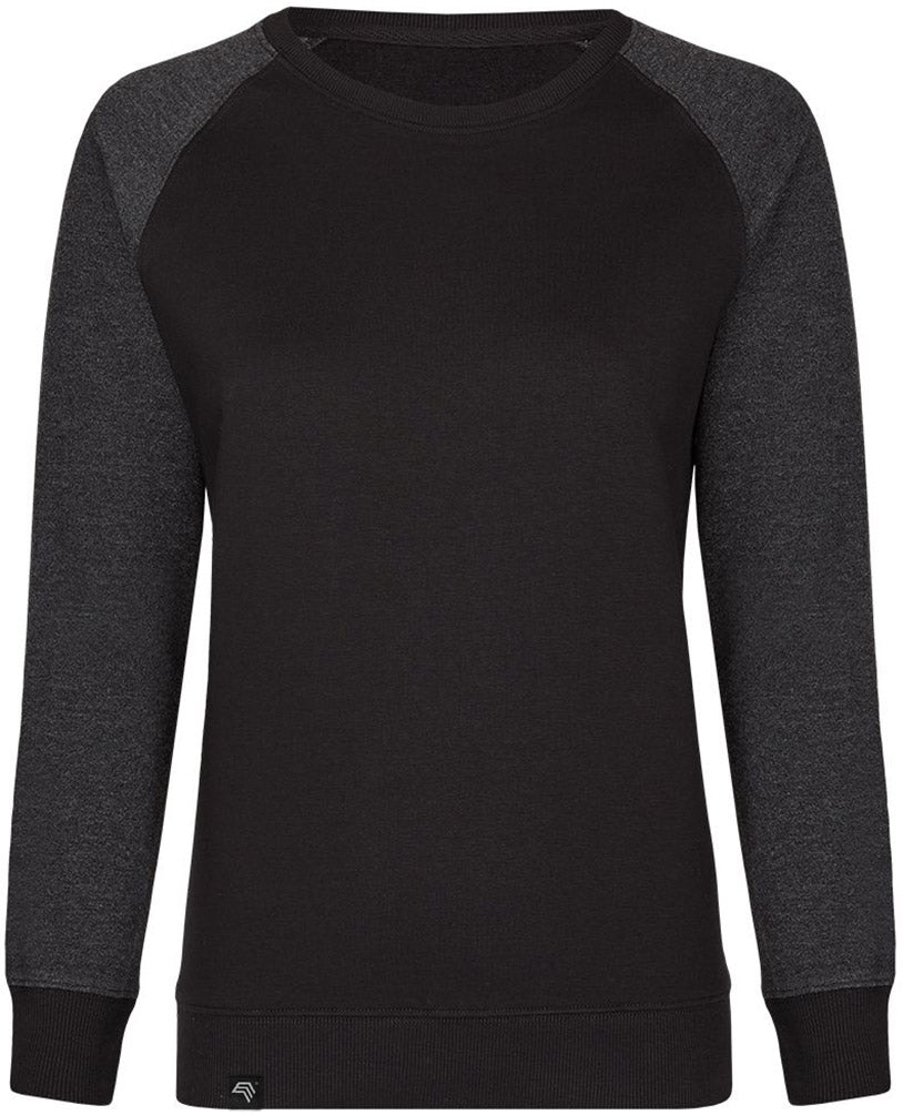 MMT 025Y ― Damen-Sweatshirt, bei dem die Ärmel mitreden