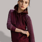 MMT 0621 ― Damen Bi-Color No Pocket Hoodie - Schwarz
