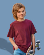 JAN 8008B ― Kinder/Jungen Bio-Baumwolle T-Shirt - Gelb