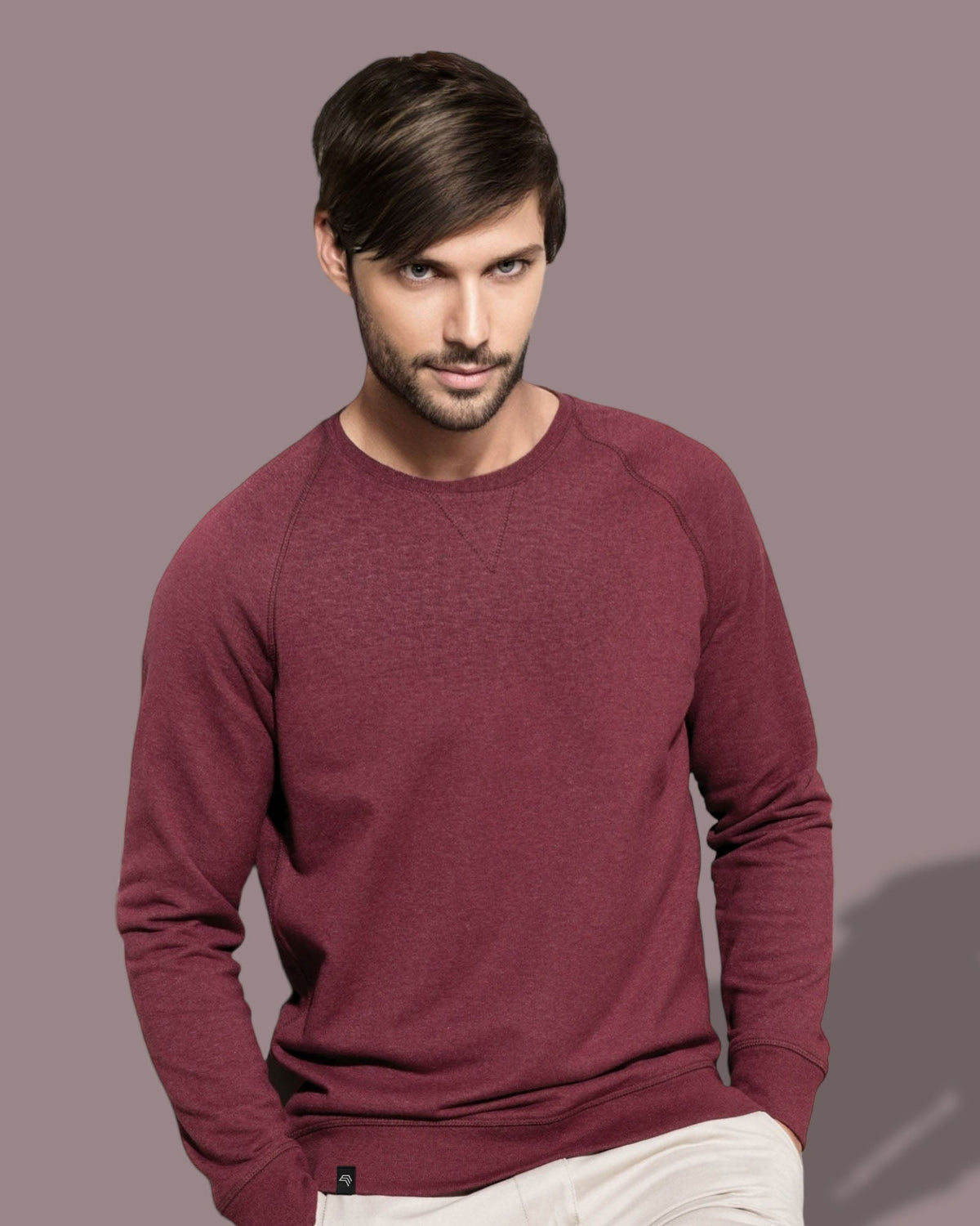 KRB K480 ― Unisex Raglan Sweatshirt mit Bio-Baumwolle - Lemon Gelb