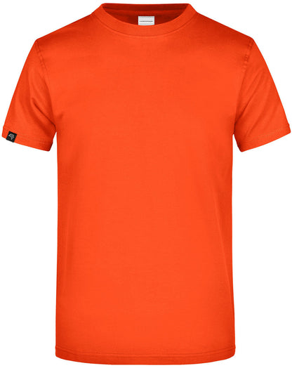 JAN 0002 ― Herren Heavy Komfort T-Shirt - Dark Orange