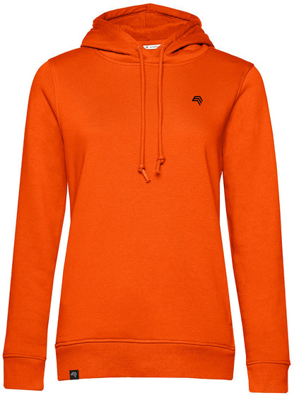 BAC W34B ― Weicher Damen Bio-Baumwolle Hoodie - Orange